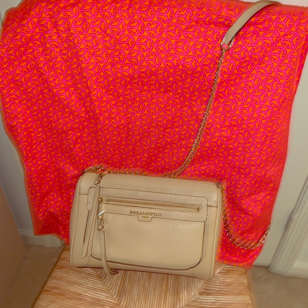 Authentic Karl Lagerfeld crossbody bag